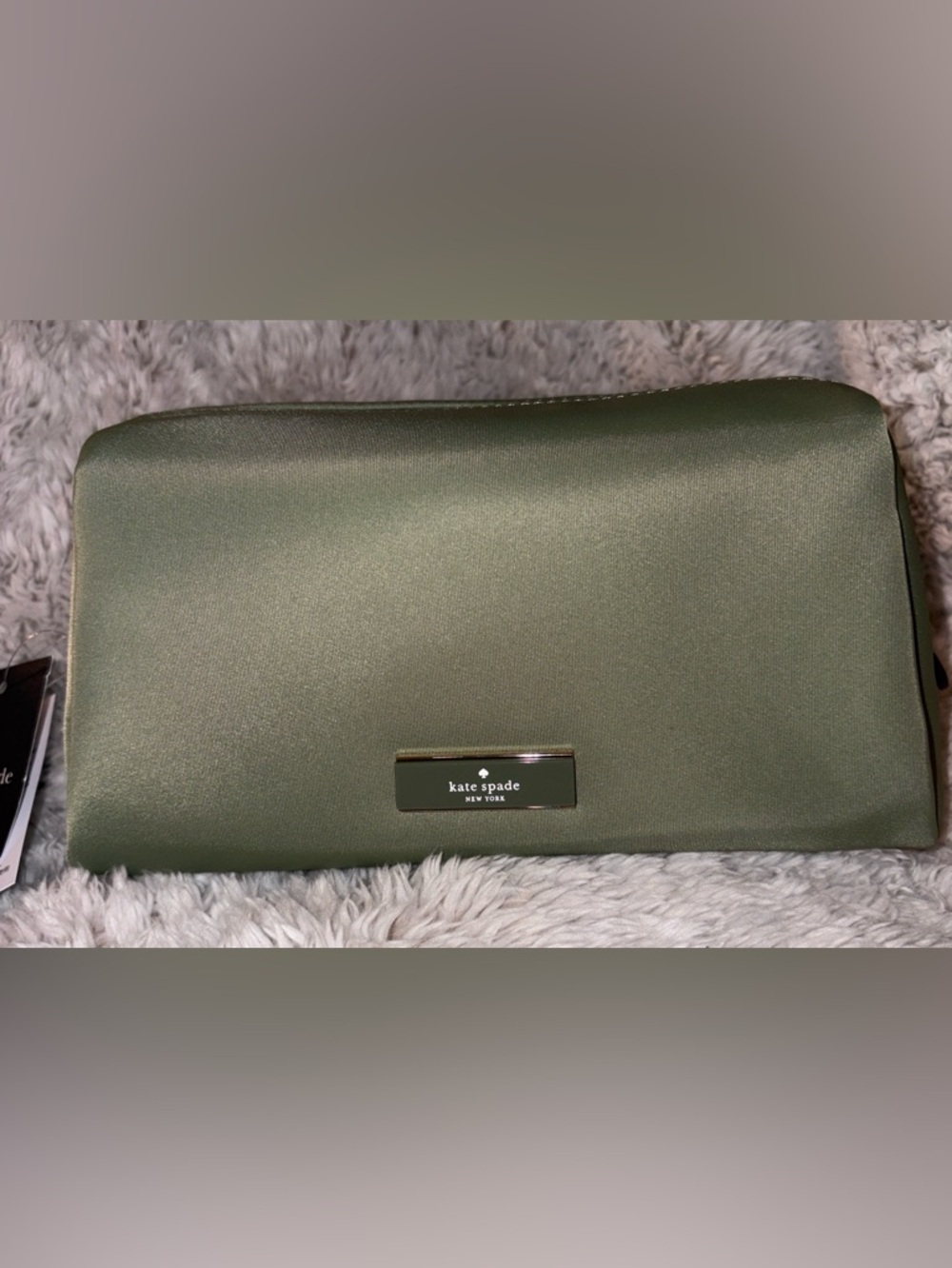 Kate Spade Carter KSNYL Cosmetic Case- Cedar Stan